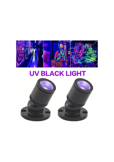 Honeybeeshop 2 4 Adet Uv Siyah Işık Gece Usb Uv Işık Mini Spot Siyah 2 Adet Gösteri Dolabı Takı Rafı Poster Arka Plan Duvar Kullanımı 1w Ultraviyole Led Siyah Işıklar Partiler Evcil Hayvanlar Siyah