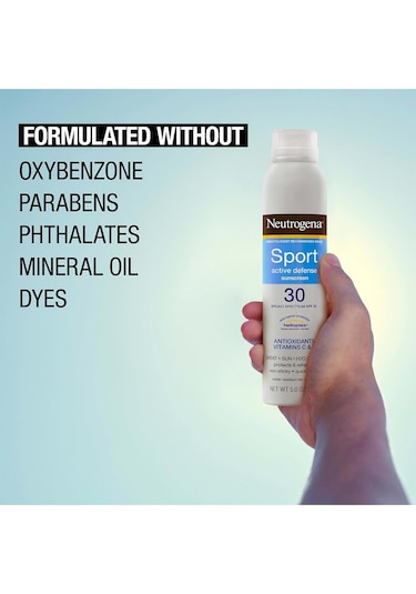 Neutrogena Sport Active Defense Spf30 Güneş Koruyucu Sprey 141gr