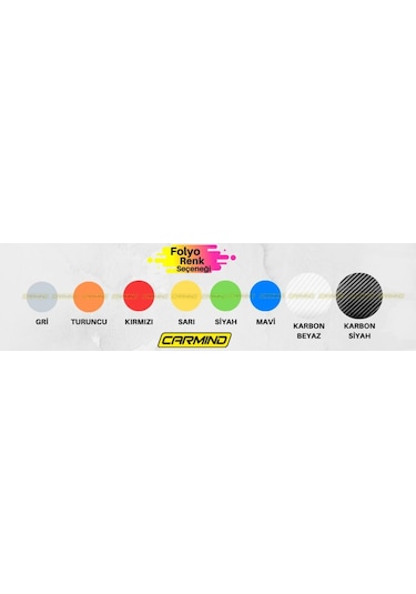 Carmind Petek Ön Kaput Sticker