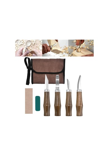 Suntek 7x Ahşap Oyma Bıçağı Kiti Ağaç İşleme Kesici