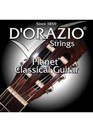 D'orazio İtalyan Klasik Gitar Tel Seti Siyah Misinalı