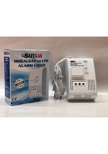 Safegas SG-03 Doğalgaz ve Lpg Alarmlı Gaz Dedektörü