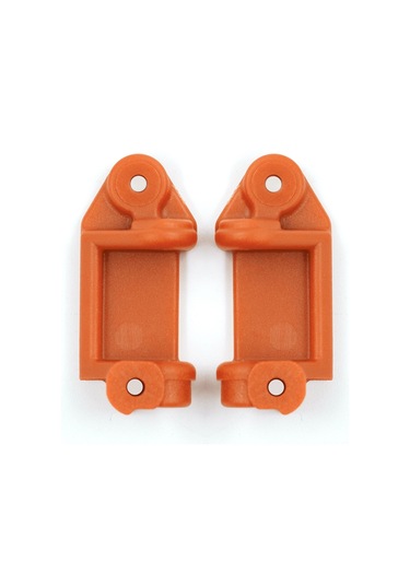 Samdoo Trax4 Slash 2wd Vxl Rc Araba Alüminyum Gövde Sürüş Bileşeni: Turuncu Ön Direksiyon Düğümü + Arka Eksen Kolu + C Kolu Yedek Seti