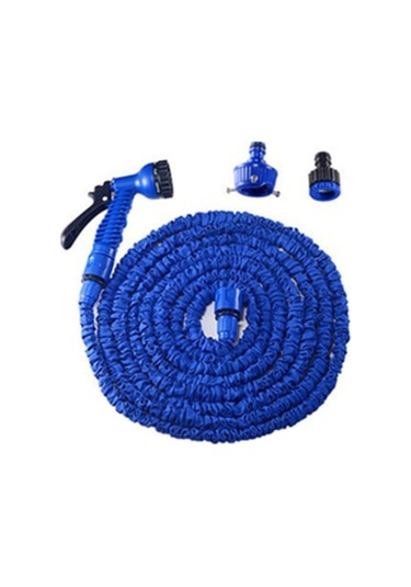 Sones Dayanıklı Esnek Çift Katmanlı Su Borusu Su Hortumu, Uzunluk: 7,5 M-22,5 M Ab Standardı Mavi