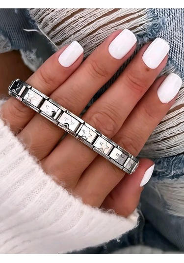 Vally Tıme Kol Bilekliği Nomination Nomineyshon Collеction: Nomination Nomineyshon 168375286 Gri