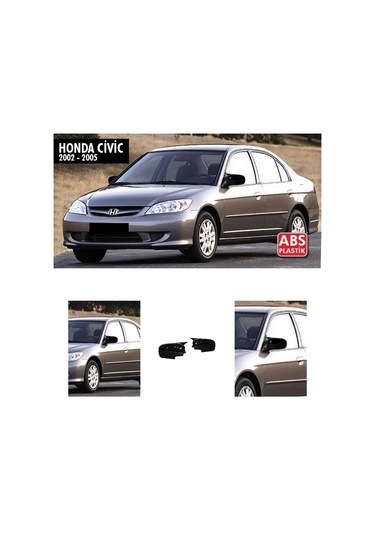 Honda Civic Vtec2 Yarasa Ayna Kapağı Batman Ayna 2002 - 2005 Arası