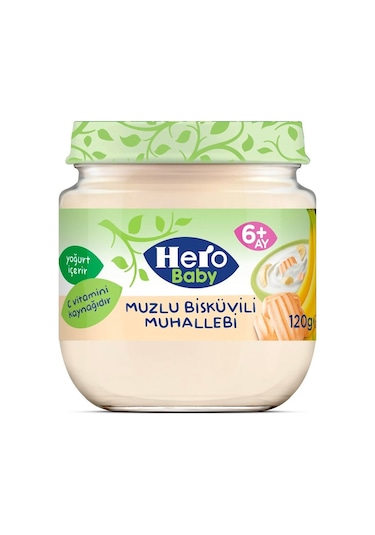 Hero Baby 120gr Muzlu Bıskuvılı Muhallebı