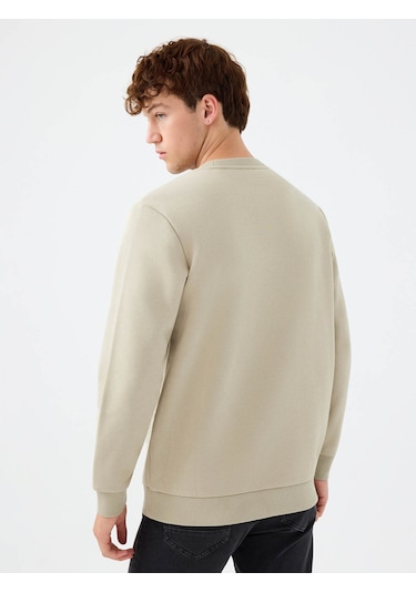Loft Regular Fit Taş Erkek Sweatshirt Lf2034268 Taş