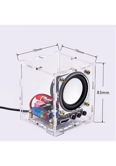 Homyl Hu-009 3w Mini Hoparlör Ünitesi 5v Dc Powered Bileşenler