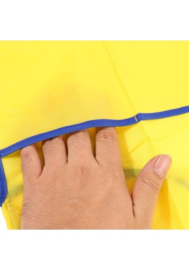 Ulzyvf Ve Su Sarı Önlük Önlük Mavi Küçük Geniş Geçirmez Çocuklar Çocuklar Çocuk Cepli 3 Xv Mavi - Sarı