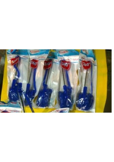 Masa Üstüne Yapış Sprally Kalem 5 Adetli Pk Ticon Mavi Yazan