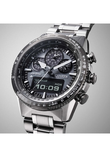 Cıtızen Eco-drive Promaster Sky Jv2006-55h Erkek Kol Saati Gri