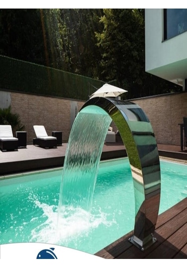 DEV PASLANMAZ 400x800 mm Kobra Model Havuz Şelale AISI 304 Kalite