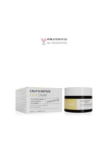 Skin401 Sakinleştirici Ve Bariyer Onarıcı Centella Krem 50ml