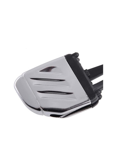 Novahub 4 Adet Abs Metal Klima Hava Çıkışı Klipsi, Land Rover Freelander 2 İçin Gümüş-siyah