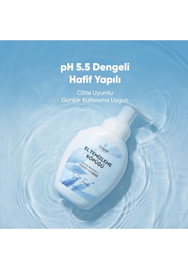 Synem Soft Touch Kremsi Nemlendirici  El Temizleme Köpüğü 300 ML