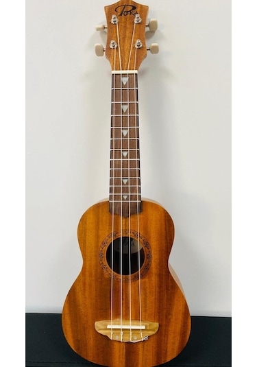 Puka Maun Ağacı Soprano Ukulele+Kılıf+Akort Aleti+Pena Full Set