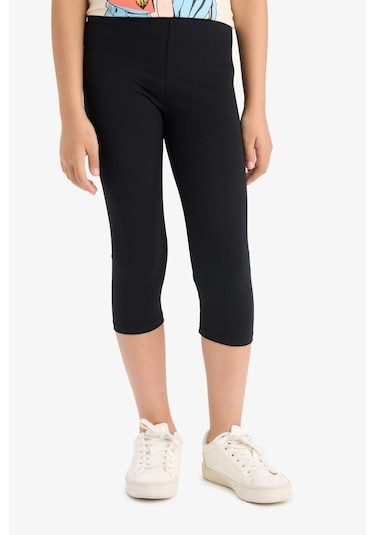 Defacto Kız Çocuk Midi Tayt B5656a825smbk27 SiYAH