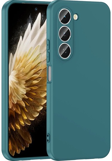Tecno Spark 40 Pro Kılıf Zore Mara Lansman Kapak Koyu Yeşil