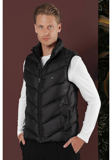 Y 161 Siyah Klasik Yelek Siyah