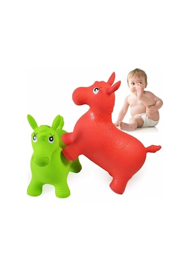 Şişme Zıp Zıp Eşek Pilates Eşeği Zıp Zıp Oyuncak