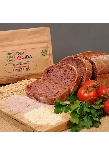 Devrekani Deva Gıda Atatohum Ekşi Mayalı Mormiksli Siyez Ekmeği 500 G