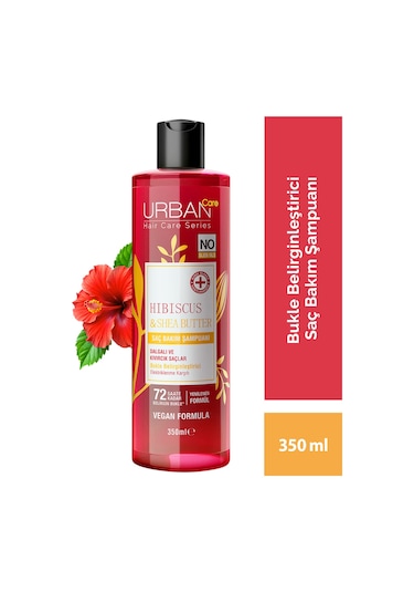 Urban Care Twisted Curls Hibiscus & Shea Butter Şampuan 350 Ml Beyaz