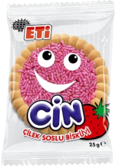 Eti Cin Çilekli Bisküvi 36 x 25 G