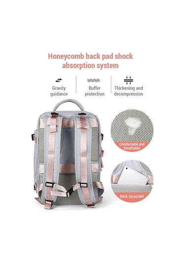 Vacuum-sealed Travel Backpack For Men Women - Lightweight Larg...