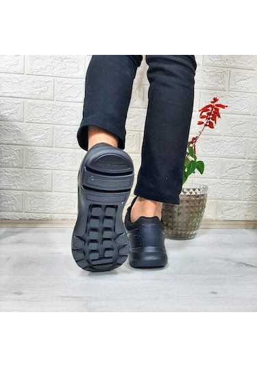 Lumberjack Jumbo Siyah Memoryfoam Hafif Rahat Spor Ayakkabı 001