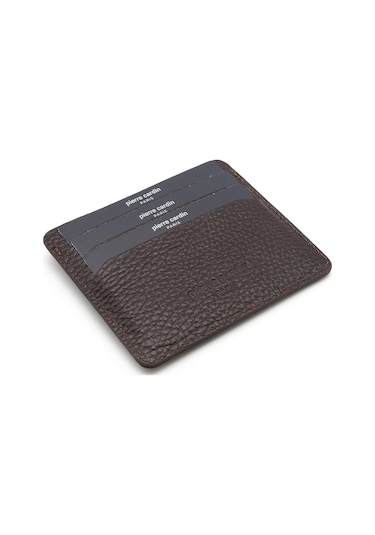 Pierre Cardin Kahve Floater Unisex Deri Kartlık 046a42 Kahverengi