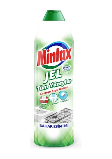 Mintax Tüm Yüzeyler için Jel Bahar Ferahlığı 750 ML