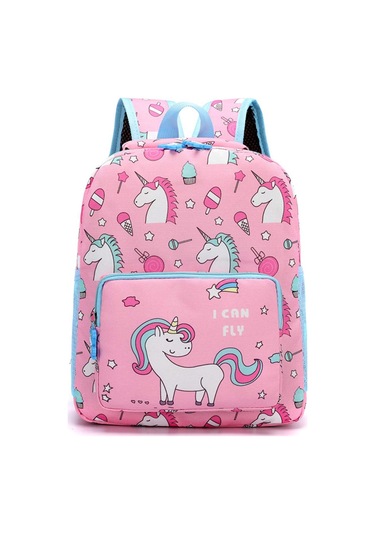 Lichen01 Tek Boynuzlu At Sırt Çantası Küçük Kız Ve Erkek Çocuklar İçin