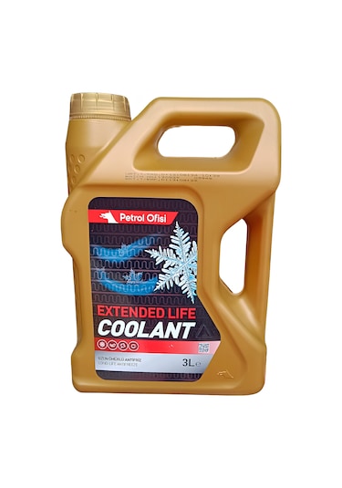 Petrol Ofisi Extendend Life Coolant Kırmızı Antifriz 3 L 2022