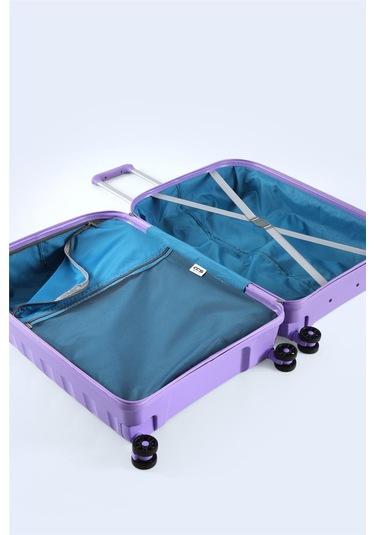 Ççs 5263 Polipropilen Orta Boy Valiz Mor