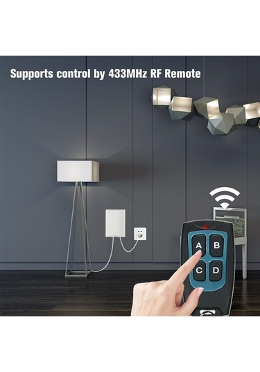 Pazly Dc12v 4k 433mhz Uzun Menzilli Rf Anahtar Seti, 2v+1a Akıllı Ev Otomasyonu İçin 1527 Yonga Diğer Diğer