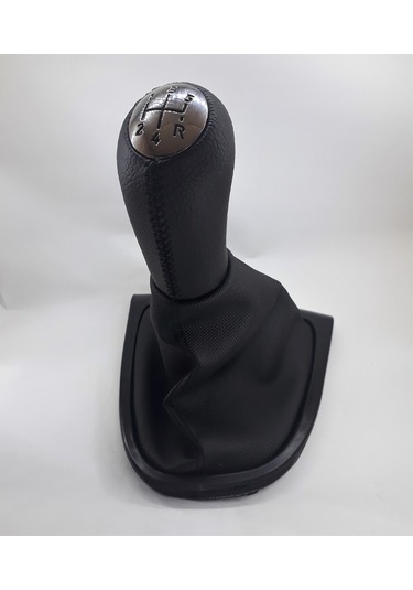 Renault Clio 4 Vites Topuzu Ve Vites Körüğü (Siyah Deri & Siyah D