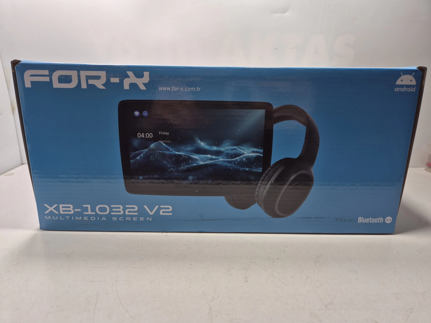 For-x Koltuk Arkası Android Tablet - Koltuk Arkası Multimedya Tablet Ekran - Koltuk Arkası Asılabile