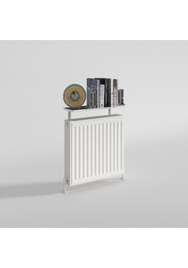 Kenzlife Petek Üstü Raf Dresuar Golden Boy Gri 040 24 Tekli Kitaplık Duvar Rafı 040 Cm Uzunluk Gri