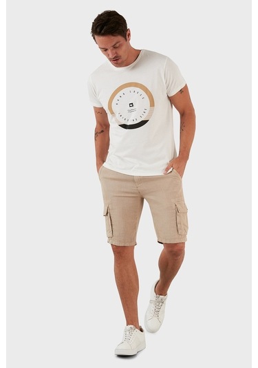 Exxe Erkek Short 630Jurışort Bej