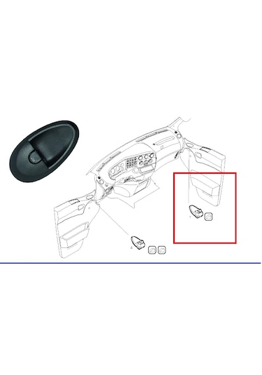Iveco Eurocargo Düğme, Cam Açma Kapama Ü.k