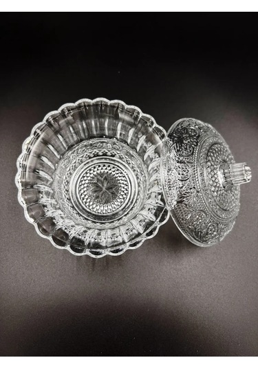 Cam Şekerlik, Kapaklı, 250 Ml 463111697 Beyaz