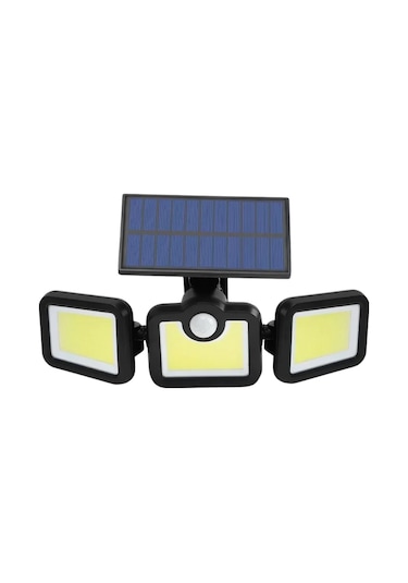Kablosuz Solar Projektör Hareket Sensörlü Dış Cephe Lambası Renkli
