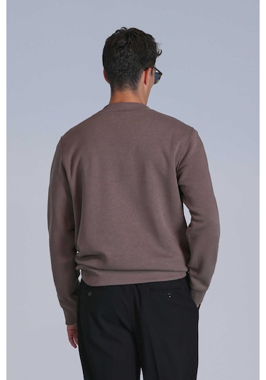 Lufian Erkek Loved Sweatshirt 112030137 Bakır Bakır