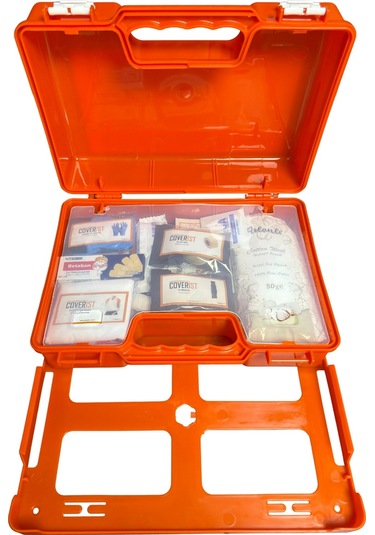 İş Yeri İlk Yardım Çantası Ecza Dolabı Acil Müdahale Seti - Eko Paket