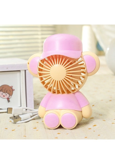 Aurora Sevimli Hayvan Şeker Mini Fan 2