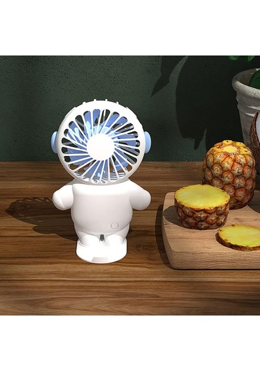 Usb Şarj Edilebilir Mini Fan 3 Hızlı El Fan Desktop Usb Sessiz Elektrik Fan Dış Mekan Fanları İçin Usb Şarj Kablosu Onecolor