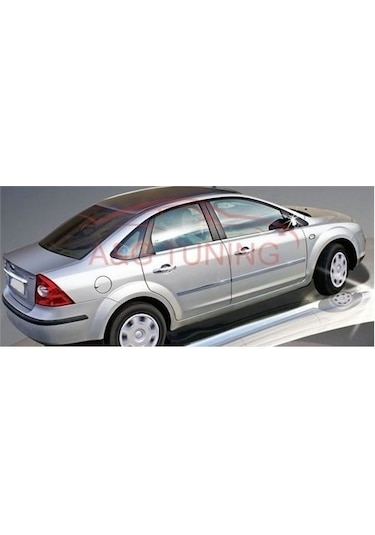 Ford Focus 2 Hbsd Krom Kapı Çıtası 2005-2008 Paslanmaz Çelik N11.76