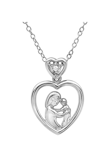 Altın Pırlanta Anne Çocuk Kolye