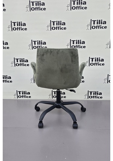 Maki Çalışma Ve Çocuk Koltuğu Siyah Yonca Ayak Yeşil